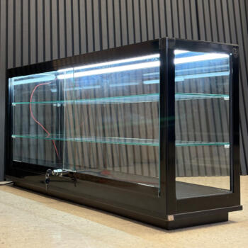 4ft Countertop Glass Showcase