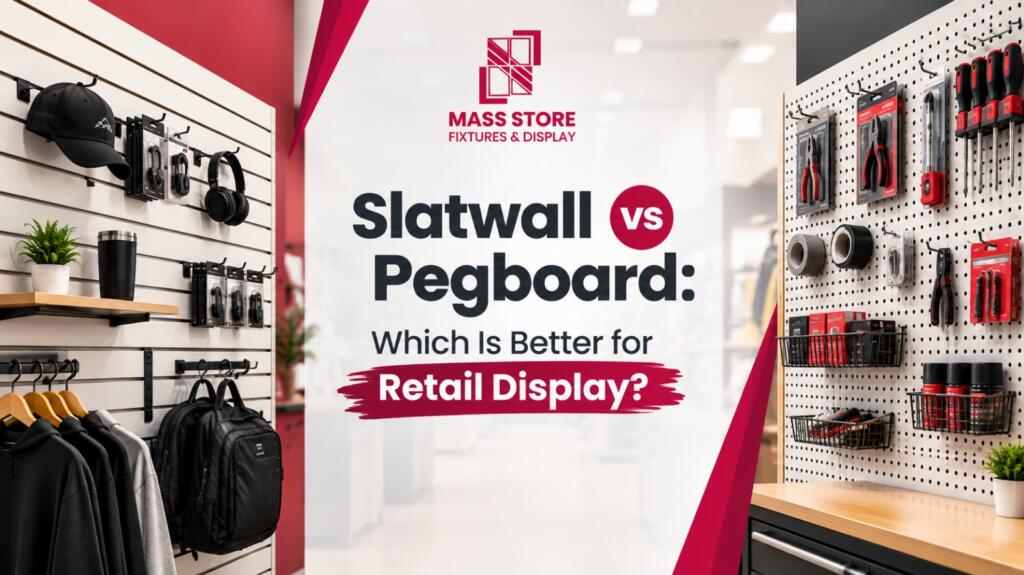 Slatwall vs Pegboard: Which Is Better for Retail Display?