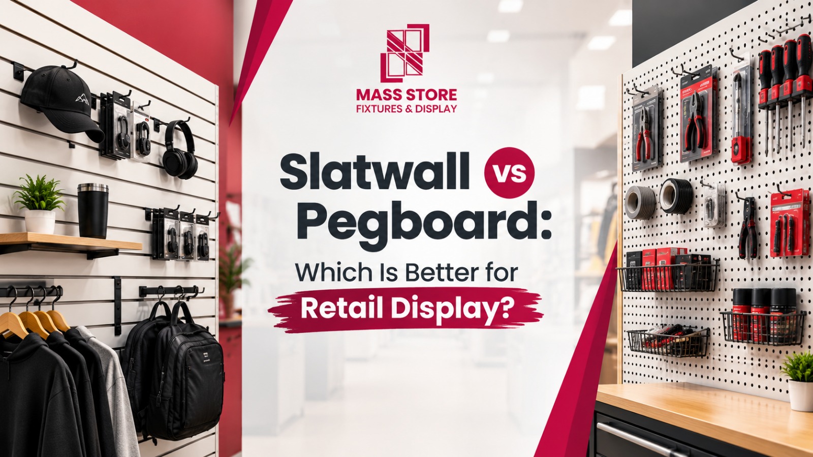 Slatwall vs Pegboard: Which Is Better for Retail Display?
